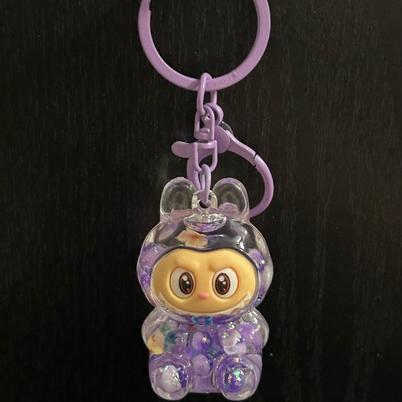 Labubu Liquid Charm Keychain - Picture 2 of 2